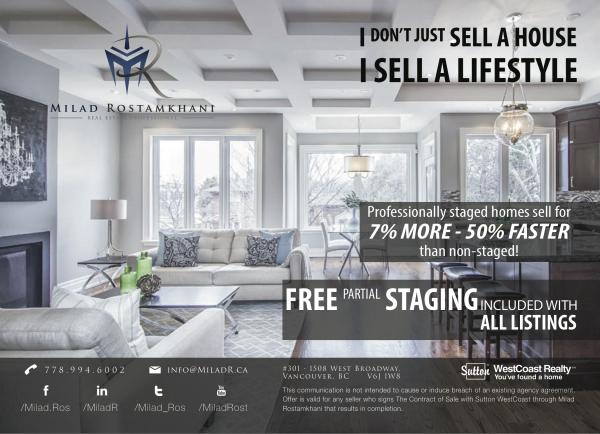 Free partial home staging
